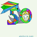 ملصق